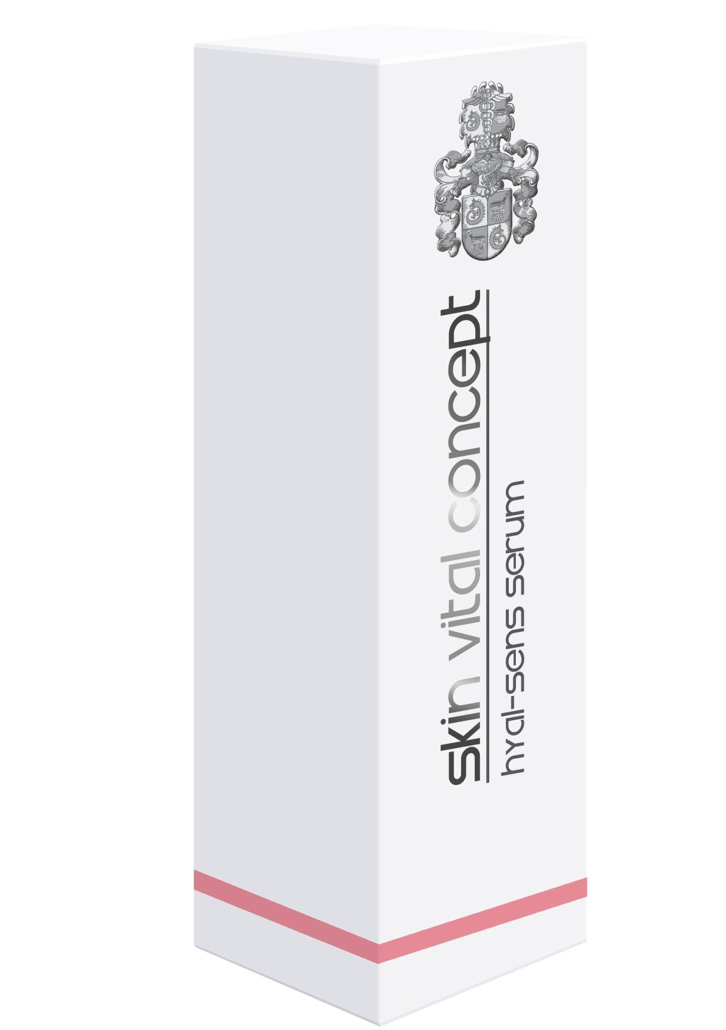 Hyal-Sens Serum 30 ml von Skin Vital Concept – Feuchtigkeitsspendendes Serum für empfindliche Haut. Verpackung